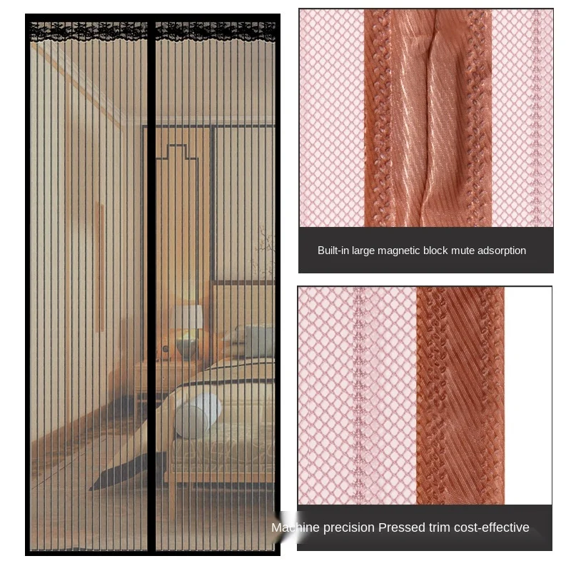 Screen Door Hanging Curtain Holder Full Magnetic Stripe Door Curtain Encrypted Magnetic Screen Door Curtain Home Bedroom Simple
Screen Door Hanging Curtain Holder Full Magnetic Stripe Door Curtain Encrypted Magnetic Screen Door Curtain Home Bedroom Simple