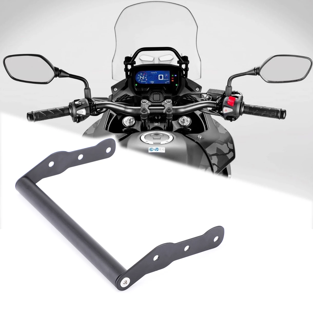 

Motorcycle Accessories GPS Navigation Bracket SMART PHONE Adapt Holder Bracket For Honda CB500X CB400X CB 500X 400X 2015 - 2022