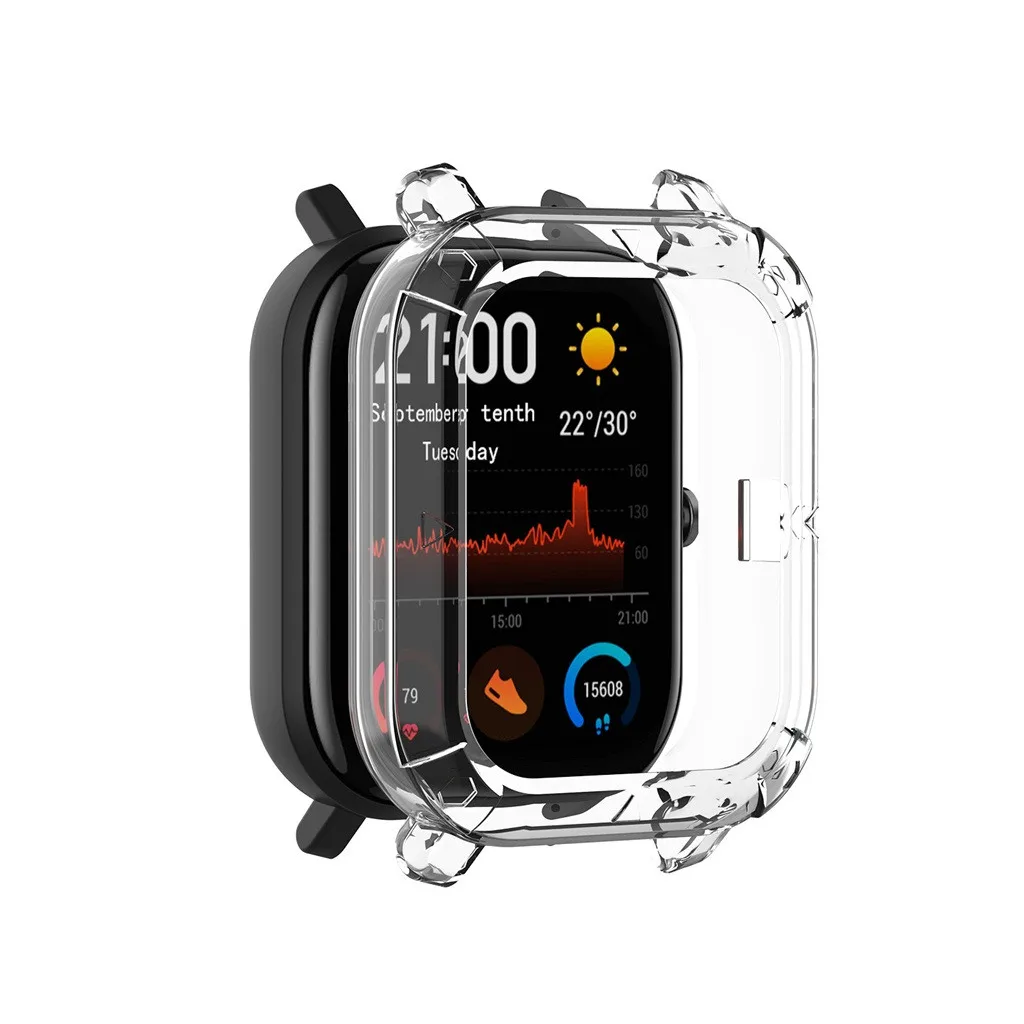 Циферблат MNYCXEN для часов Huami AMAZFIT GTS чехол бампер из ТПУ с рамкой защитный Xiaomi Amazfit