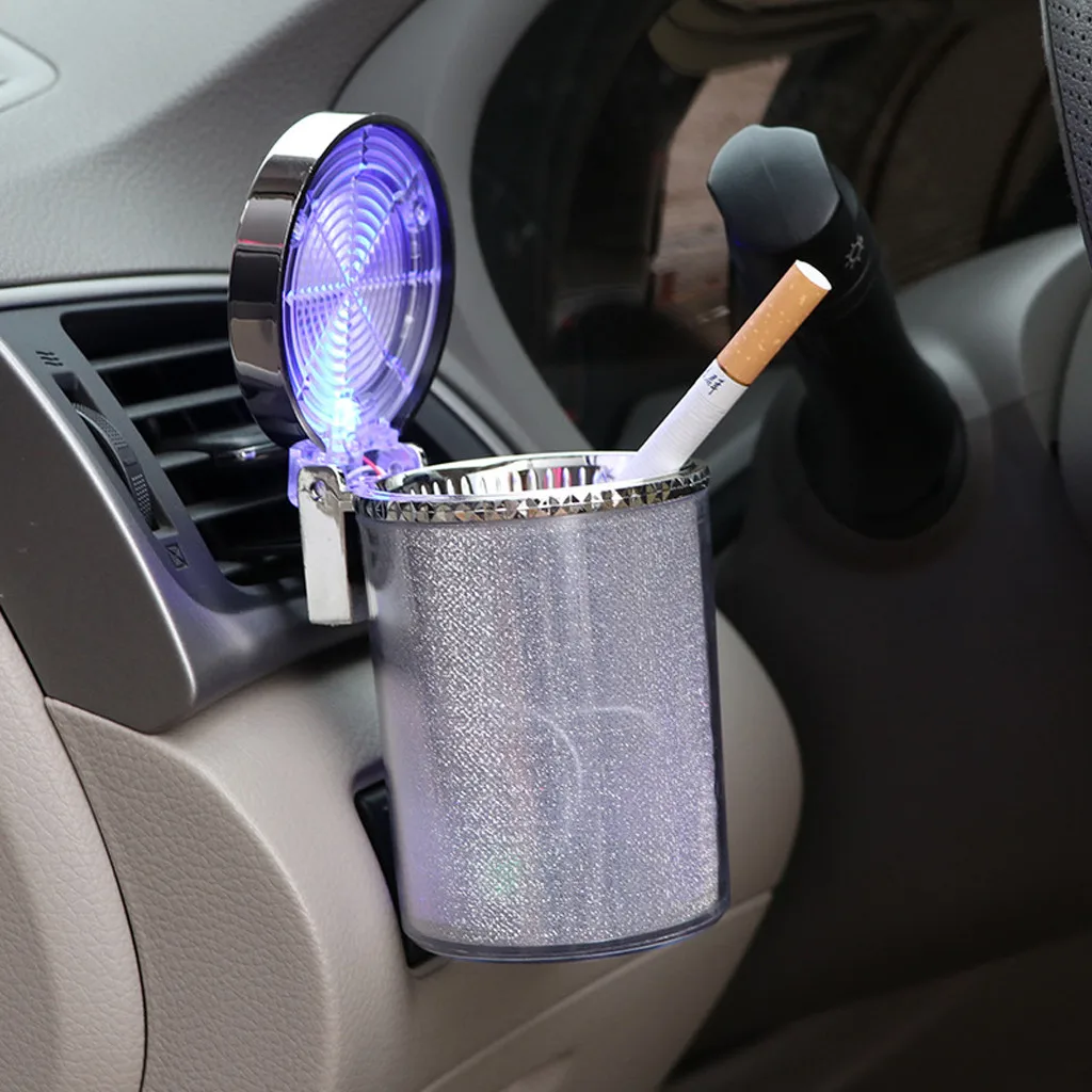 2019 New Ashtray Car Travel LED Light Cigarette Cylinder Smokeless Silver Home, Outdoor, Colorful Truck, Ashtray General
2019 New Ashtray Car Travel LED Light Cigarette Cylinder Smokeless Silver Home, Outdoor, Colorful Truck, Ashtray General