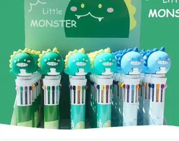 multicolor 10 color monster ballpoint pen cartoon stationery prize kawaii school gift pen office color pen writing pen 36pc/lot
multicolor 10 color monster ballpoint pen cartoon stationery prize kawaii school gift pen office color pen writing pen 36pc/lot