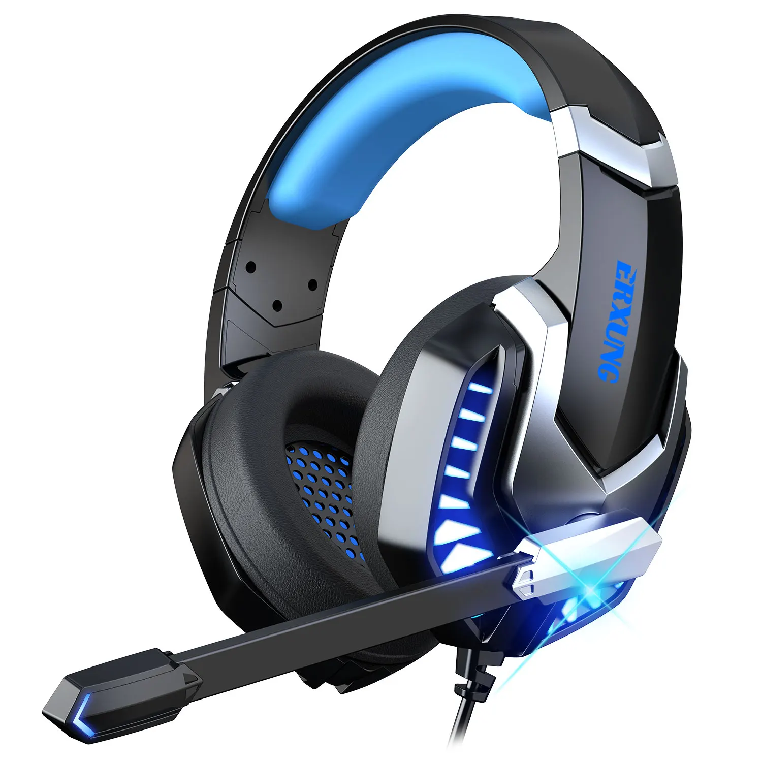Gaming Headphones Stereo RGB light Earphones Headset with Noise-Canceling Micphone for New Xbox One/Laptop/PC Tablet Gamer
Gaming Headphones Stereo RGB light Earphones Headset with Noise-Canceling Micphone for New Xbox One/Laptop/PC Tablet Gamer