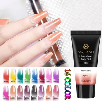 16 Colors Changing Color Poly Gel Extension Nails15ml Finger Crystal Thermal Poly Gel Soak Off UV Builder Gel Nail Polish
16 Colors Changing Color Poly Gel Extension Nails15ml Finger Crystal Thermal Poly Gel Soak Off UV Builder Gel Nail Polish