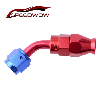 SPEEDWOW AN4 Swivel PTFE Hose End 45degree Angle Reusable PTFE Fuel Adapter For PTFE Fuel Line Hose End Fitting
SPEEDWOW AN4 Swivel PTFE Hose End 45degree Angle Reusable PTFE Fuel Adapter For PTFE Fuel Line Hose End Fitting