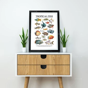 Nordic Canvas Painting Tropical Fish Posters Nursery Wall Decor Art Prints Pictures Kid Bedroom Living Room Decoration Cuadros 
Nordic Canvas Painting Tropical Fish Posters Nursery Wall Decor Art Prints Pictures Kid Bedroom Living Room Decoration Cuadros