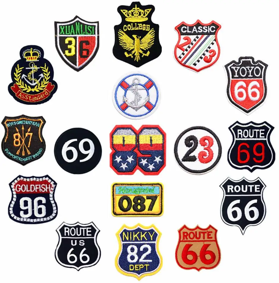 Funny 69 Number Shield Iron On Patch Clothing Embroidered Sewing Applique Fabric Badge Apparel Accessories Patches for Clothes
Funny 69 Number Shield Iron On Patch Clothing Embroidered Sewing Applique Fabric Badge Apparel Accessories Patches for Clothes