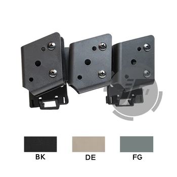IPSC IDPA Triple Magazine Holster Quick Release Mag Case Carrier with MOLLE Clip
IPSC IDPA Triple Magazine Holster Quick Release Mag Case Carrier with MOLLE Clip