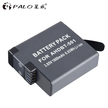 PALO 1pcs 1600mAh AHDBT-501 ahdbt-501atteries for GoPro Hero 5 Gopro 6 Action Camera Battery AHDBT501
PALO 1pcs 1600mAh AHDBT-501 ahdbt-501atteries for GoPro Hero 5 Gopro 6 Action Camera Battery AHDBT501