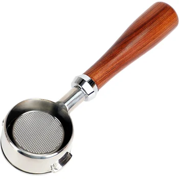 1Pc Coffee Bottomless Portafilter Coffee Machine Wood Handle Filter Coffee Accessories for Welhome KD-310/KD-510 TB Sale
1Pc Coffee Bottomless Portafilter Coffee Machine Wood Handle Filter Coffee Accessories for Welhome KD-310/KD-510 TB Sale