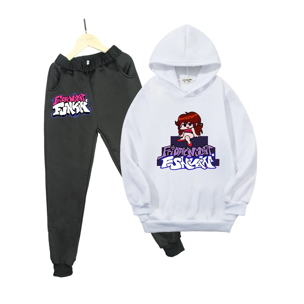 Kids Set Friday Night Funkin Hoodie Baby Boy Clothes Suits Casual Girl Clothing Sets Children Suit Sweatshirts Sports Pants 2pcs
Kids Set Friday Night Funkin Hoodie Baby Boy Clothes Suits Casual Girl Clothing Sets Children Suit Sweatshirts Sports Pants 2pcs