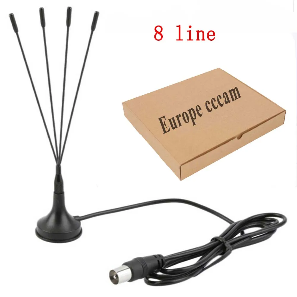 Cccam Clines Spain Poland Portugal Receptor Europe Cccam Germany Decoder Europe 8 lines Stable Satellite for Gtmedia V8 NOVA V9
Cccam Clines Spain Poland Portugal Receptor Europe Cccam Germany Decoder Europe 8 lines Stable Satellite for Gtmedia V8 NOVA V9