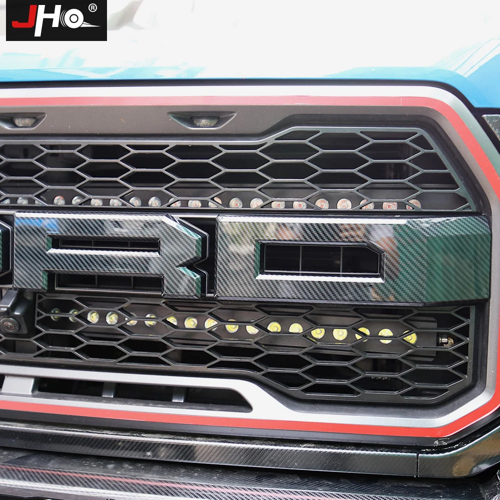 JHO Plastic Carbon Grain Front Grille Tailgate LOGO Overlay Cover Trim for Ford F150 2017-2018 Raptor Gen 2 Car Accessories
JHO Plastic Carbon Grain Front Grille Tailgate LOGO Overlay Cover Trim for Ford F150 2017-2018 Raptor Gen 2 Car Accessories