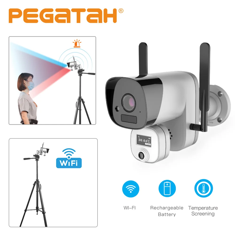 IP Camera Wifi Thermal Camera Imaging 1080P Temperature Face Recognition Fever Detection Remote Monitoring CCTV Security Camera
IP Camera Wifi Thermal Camera Imaging 1080P Temperature Face Recognition Fever Detection Remote Monitoring CCTV Security Camera