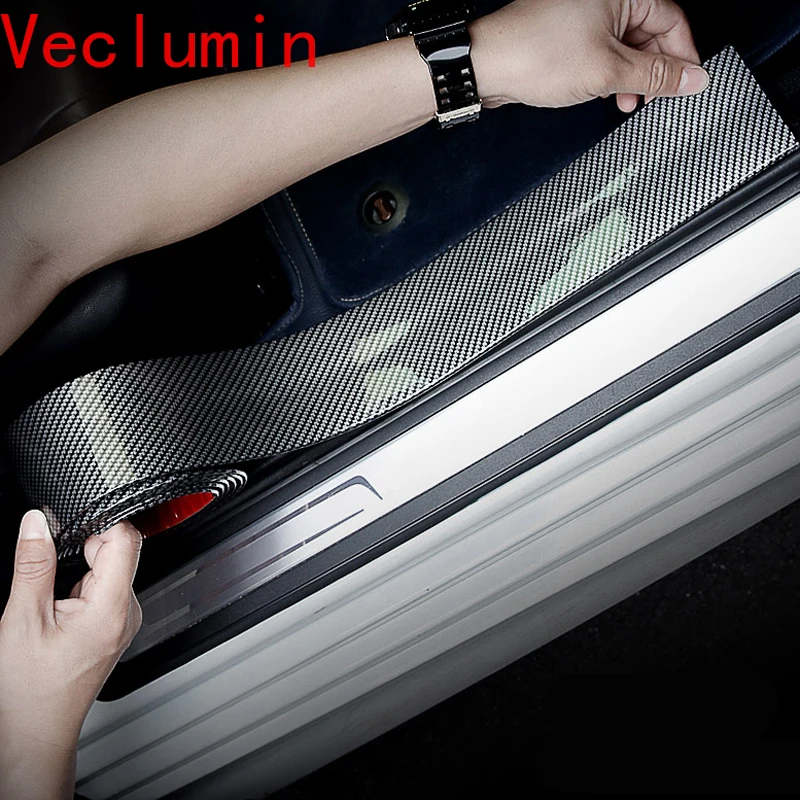Carbon Fiber Pattern Car Rear Bumper Protector Sticker For Kia Rio K2 K3 Ceed Sportage 3 sorento cerato armrest picanto optima
Carbon Fiber Pattern Car Rear Bumper Protector Sticker For Kia Rio K2 K3 Ceed Sportage 3 sorento cerato armrest picanto optima