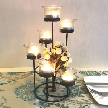 Votive Tealight Candle Holders Vintage Iron Candle Holder Creative Wedding Centerpieces Candle Christmas Candlestick 2019 II50ZT
Votive Tealight Candle Holders Vintage Iron Candle Holder Creative Wedding Centerpieces Candle Christmas Candlestick 2019 II50ZT