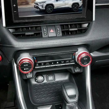 2pcs Aluminum Alloy Console AC Switch Control Cover Trim For Toyota RAV4 2019-2020 Car Styling Accessories
2pcs Aluminum Alloy Console AC Switch Control Cover Trim For Toyota RAV4 2019-2020 Car Styling Accessories