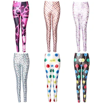Brand Rainbow Leggings Women Colorful Sport-Psychedelic Sexy Stripes Printed pants Gothic 3d Print Womens Leggings Pants 
Brand Rainbow Leggings Women Colorful Sport-Psychedelic Sexy Stripes Printed pants Gothic 3d Print Womens Leggings Pants