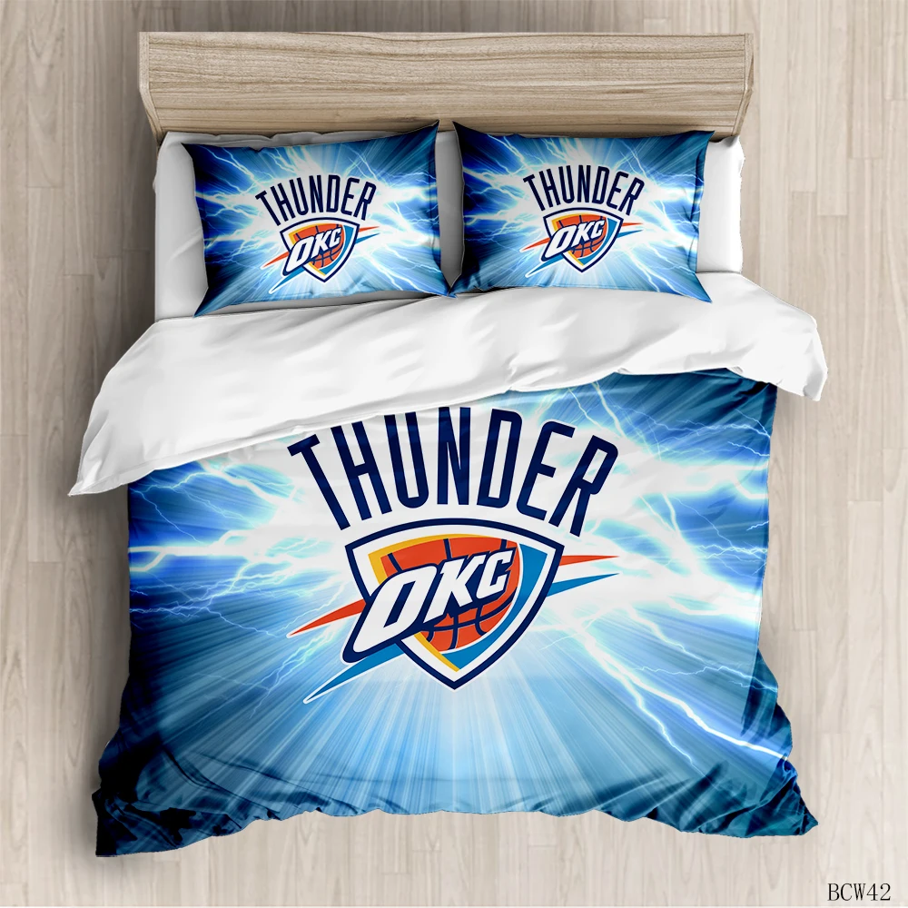 Thunder Duvet Sheet Basketball Fans Collection Icon Commemorative Bed Linens for Kids Gift and Boyfriend or Son Surprise Item
Thunder Duvet Sheet Basketball Fans Collection Icon Commemorative Bed Linens for Kids Gift and Boyfriend or Son Surprise Item