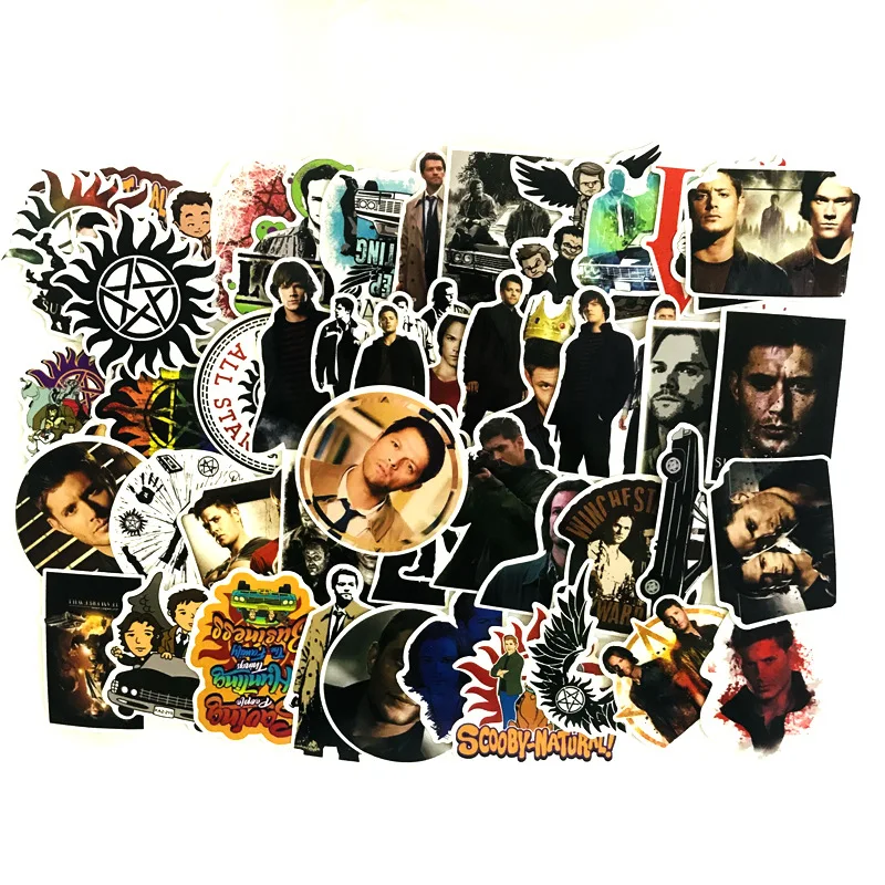 TD ZW 50Pcs SUPERNATURAL Stickers Waterproof Decal Laptop Motorcycle Luggage Snowboard Fridge Phone Car Sticker
TD ZW 50Pcs SUPERNATURAL Stickers Waterproof Decal Laptop Motorcycle Luggage Snowboard Fridge Phone Car Sticker