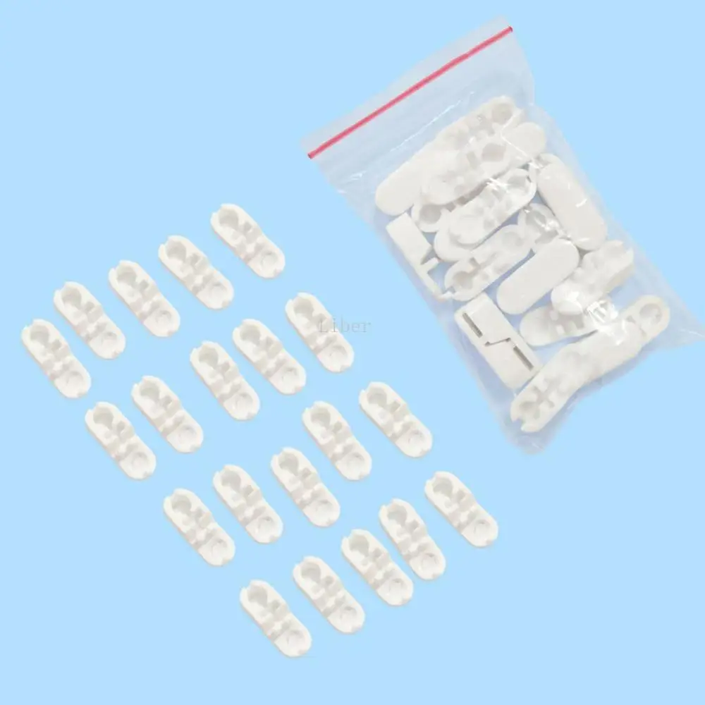 20pcs 10 Pairs Roller Blind Chain Connectors Joiner Replacement Plastic Cord Bracket Clips Child Safety Window Accessories
20pcs 10 Pairs Roller Blind Chain Connectors Joiner Replacement Plastic Cord Bracket Clips Child Safety Window Accessories
