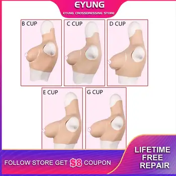 EYUNG C,D,E ,F Cup Soft Silicone Filled Breast Forms Artificial Realistic Fake Boobs for crossdresser Enhancer Transgender tits
EYUNG C,D,E ,F Cup Soft Silicone Filled Breast Forms Artificial Realistic Fake Boobs for crossdresser Enhancer Transgender tits