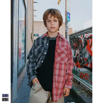 Ouyang&Ivan2019Autumn New Student Long-sleeved Shirt Streetwear Hip Hop Long Patchwork Boy Plaid Shirt
Ouyang&Ivan2019Autumn New Student Long-sleeved Shirt Streetwear Hip Hop Long Patchwork Boy Plaid Shirt