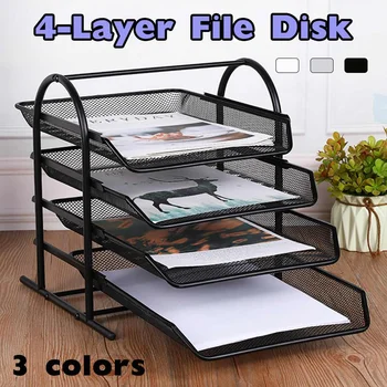 4 Tier Stackable Desktop Letter Tray Desk Organizer Office Paper Organizer Document File Letter Book Brochure Filling Tray Rack
4 Tier Stackable Desktop Letter Tray Desk Organizer Office Paper Organizer Document File Letter Book Brochure Filling Tray Rack
