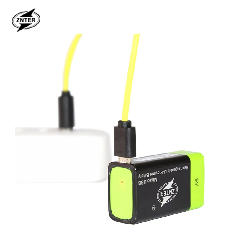 ZNTER Ultra-Efficient 9V 400mAh USB Rechargeable 9V Lithium Polymer Battery For RC Camera Drone Accessories
ZNTER Ultra-Efficient 9V 400mAh USB Rechargeable 9V Lithium Polymer Battery For RC Camera Drone Accessories