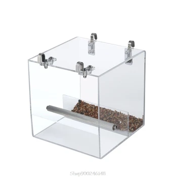Acrylic Bird Feeder Hanging Seed Tray Box Parrot Perch Stand Cage Feeding Tools Easy to Refill Clean O07 20 Dropship
Acrylic Bird Feeder Hanging Seed Tray Box Parrot Perch Stand Cage Feeding Tools Easy to Refill Clean O07 20 Dropship