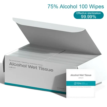 100 Pcs Alcohol Wet Wipe Disposable Disinfection Prep Swap Pad Antiseptic Skin Cleaning Care Jewelry Mobile Phone Clean Wipe 
100 Pcs Alcohol Wet Wipe Disposable Disinfection Prep Swap Pad Antiseptic Skin Cleaning Care Jewelry Mobile Phone Clean Wipe