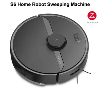 Roborock New Automatic Smart Vacuum Cleaner S6 Home Robot Sweeping Dust Sterilizer Smart Planned Sweeping Cleaning Machine Black
Roborock New Automatic Smart Vacuum Cleaner S6 Home Robot Sweeping Dust Sterilizer Smart Planned Sweeping Cleaning Machine Black