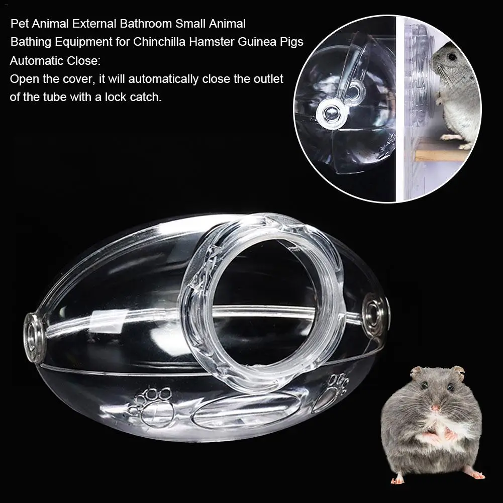 Pet Hamster External Bathroom House Small Animal Bathing Equipment for Chinchilla Hamster Guinea Pigs Cleaning Supplies
Pet Hamster External Bathroom House Small Animal Bathing Equipment for Chinchilla Hamster Guinea Pigs Cleaning Supplies