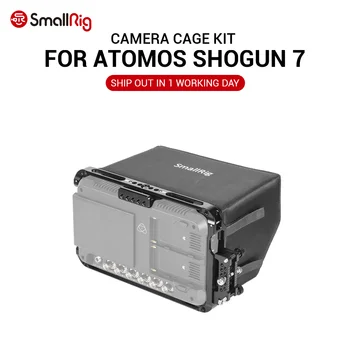 SmallRig Camera Cage Kit & Sunhood for Atomos Shogun 7 Monitor With HDMI Cable Clamp Monitor Cage 2409
SmallRig Camera Cage Kit & Sunhood for Atomos Shogun 7 Monitor With HDMI Cable Clamp Monitor Cage 2409