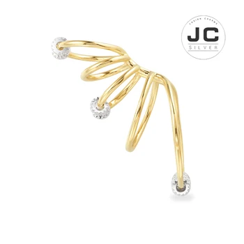 New Fashion Charms Tibetan silver Original Engraving,Five Hoops With Three Sliding Rings Ear Cuff For Women Mono Zircon Glamour
New Fashion Charms Tibetan silver Original Engraving,Five Hoops With Three Sliding Rings Ear Cuff For Women Mono Zircon Glamour