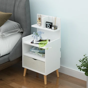 Nordic Simple Modern Bedside Table Shelf 2 Drawers Nordic Cubicle Bedroom Furniture Storage Box Storage Basket Nightstand
Nordic Simple Modern Bedside Table Shelf 2 Drawers Nordic Cubicle Bedroom Furniture Storage Box Storage Basket Nightstand