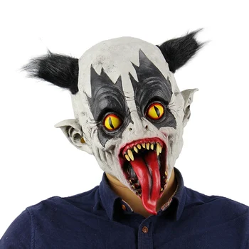 Halloween Curly Hair Bald Mask Cosplay Joker Mask Horror Clown Mask Halloween Cosplay Costume Props
Halloween Curly Hair Bald Mask Cosplay Joker Mask Horror Clown Mask Halloween Cosplay Costume Props