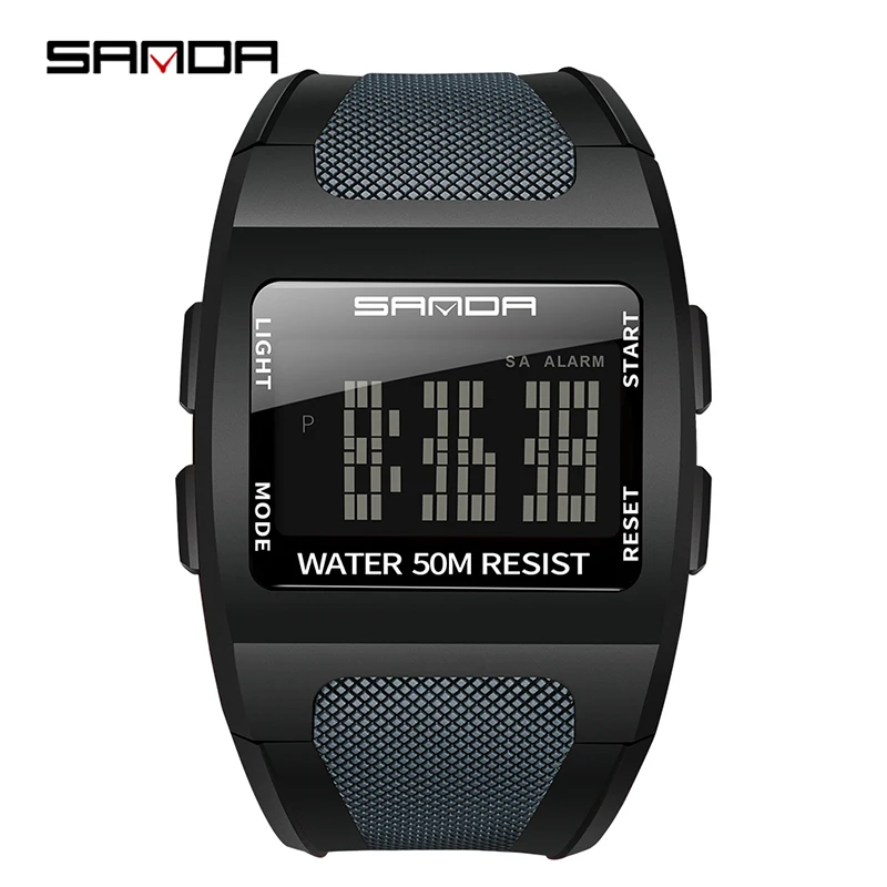SANDA 222 Top Brand LED Digital Men Watch Fashion Sport Wristwatch Casual Display Waterproof Male Diving Clock Relogio Masculino
SANDA 222 Top Brand LED Digital Men Watch Fashion Sport Wristwatch Casual Display Waterproof Male Diving Clock Relogio Masculino