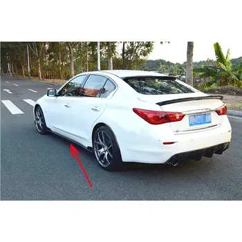 For Infiniti Q50 Q50S Sedan 4 Door Standard Sport 2014-2017 Side Skirts Aprons Carbon Fiber Door Bumper Trim covers
For Infiniti Q50 Q50S Sedan 4 Door Standard Sport 2014-2017 Side Skirts Aprons Carbon Fiber Door Bumper Trim covers