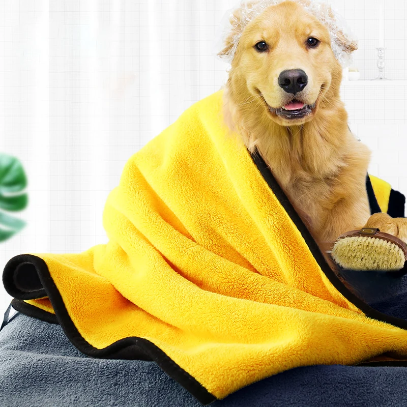 Large High thickness Absorbent Towel Pet Dog Cat Dry Superabsorbent Fiber Artifact Supplies Quick-drying With a bath Towel
Large High thickness Absorbent Towel Pet Dog Cat Dry Superabsorbent Fiber Artifact Supplies Quick-drying With a bath Towel