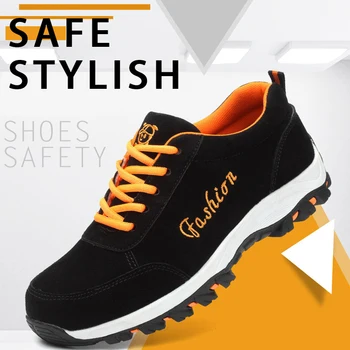 Men Steel Toe Sport Work Safety Breathable Shoes Lightweight Protection Labor Protection Hight Wear-Resistant Outdoor Shoes
Men Steel Toe Sport Work Safety Breathable Shoes Lightweight Protection Labor Protection Hight Wear-Resistant Outdoor Shoes