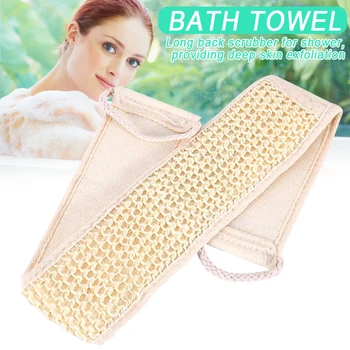 Sisal Hemp Bath Scrubber Shower Back Rubs Strap Towel Exfoliating for Women Men Massage & Relaxation 8x28x70cm TK-ing
Sisal Hemp Bath Scrubber Shower Back Rubs Strap Towel Exfoliating for Women Men Massage & Relaxation 8x28x70cm TK-ing