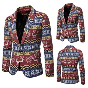 Goocheer New Fashion Men's Slim Fit Stylish Smart Floral Pattern Casual One Button Blazer Coat Suit Jacket
Goocheer New Fashion Men's Slim Fit Stylish Smart Floral Pattern Casual One Button Blazer Coat Suit Jacket