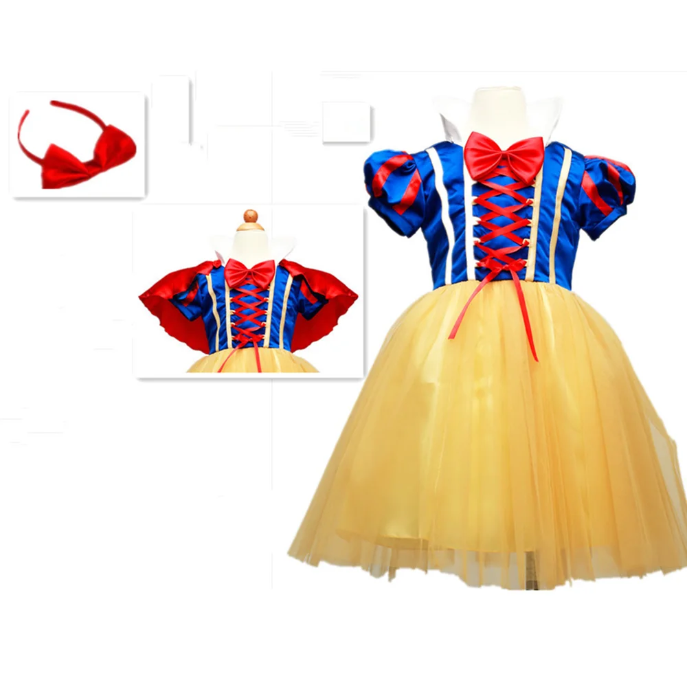 Cosplay Costumes Dress For Girls Baby Girls Snow White Halloween Performance Princess Party Clothes Infants Kids Dresses Fancy
Cosplay Costumes Dress For Girls Baby Girls Snow White Halloween Performance Princess Party Clothes Infants Kids Dresses Fancy