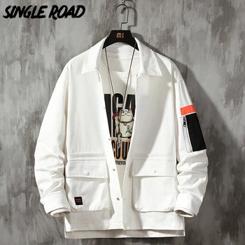 SingleRoad Mens Clothing Cargo Jacket Men 2020 Patchwork Side Pockets Windbreakers Hip Hop Japanese Streetwear Jackets For Men
SingleRoad Mens Clothing Cargo Jacket Men 2020 Patchwork Side Pockets Windbreakers Hip Hop Japanese Streetwear Jackets For Men