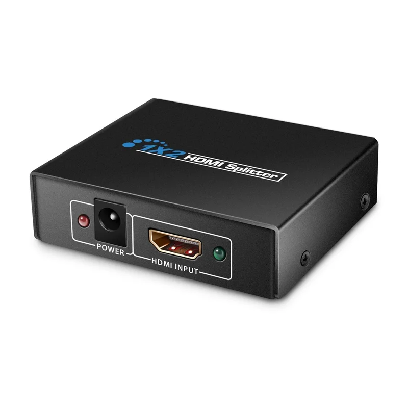 1X2 HDMI Splitter Version 1.4 Powered HDMI Splitter Dual Monitor HDMI Splitter for Full HD 1080P Support 3D (One Input To Two Ou
1X2 HDMI Splitter Version 1.4 Powered HDMI Splitter Dual Monitor HDMI Splitter for Full HD 1080P Support 3D (One Input To Two Ou