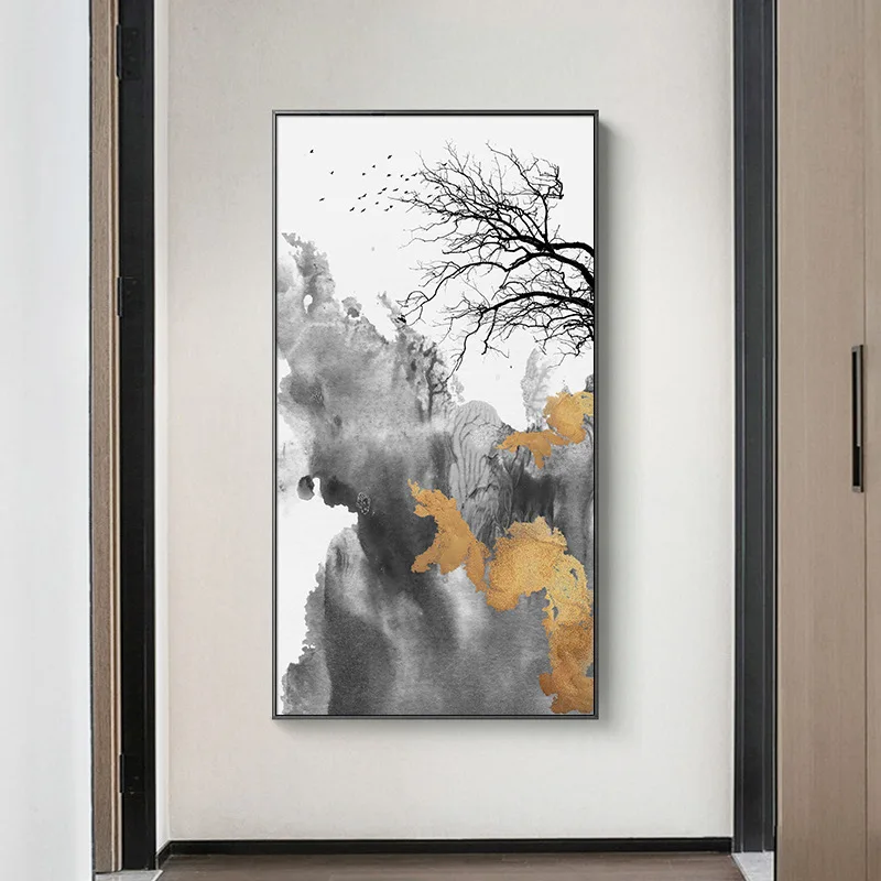 Creative Watercolor Mountain valley yellow sun tree Modern decorative Picture Canvas Wall Art Poster for room Porch office decor
Creative Watercolor Mountain valley yellow sun tree Modern decorative Picture Canvas Wall Art Poster for room Porch office decor
