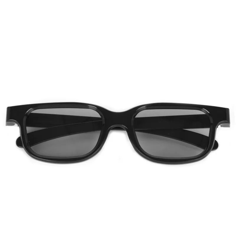 High Quality Polarized Passive 3D Glasses Black H3 For TV Real D 3D Cinemas L41F