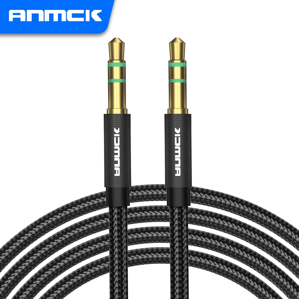 Anmck Stereo Aux Cable Jack 3.5mm Audio Extension Wire Male to Male For Car Headphone Adaptor Speaker Extender Cord
Anmck Stereo Aux Cable Jack 3.5mm Audio Extension Wire Male to Male For Car Headphone Adaptor Speaker Extender Cord