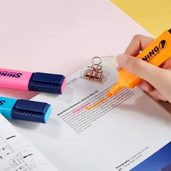 1pcs Highlighter Macaroon Highlighter Cute Inclined Bullet Stationery Fluorescent Graffiti Joural Pen Pen Marker Head For K J2N7
1pcs Highlighter Macaroon Highlighter Cute Inclined Bullet Stationery Fluorescent Graffiti Joural Pen Pen Marker Head For K J2N7