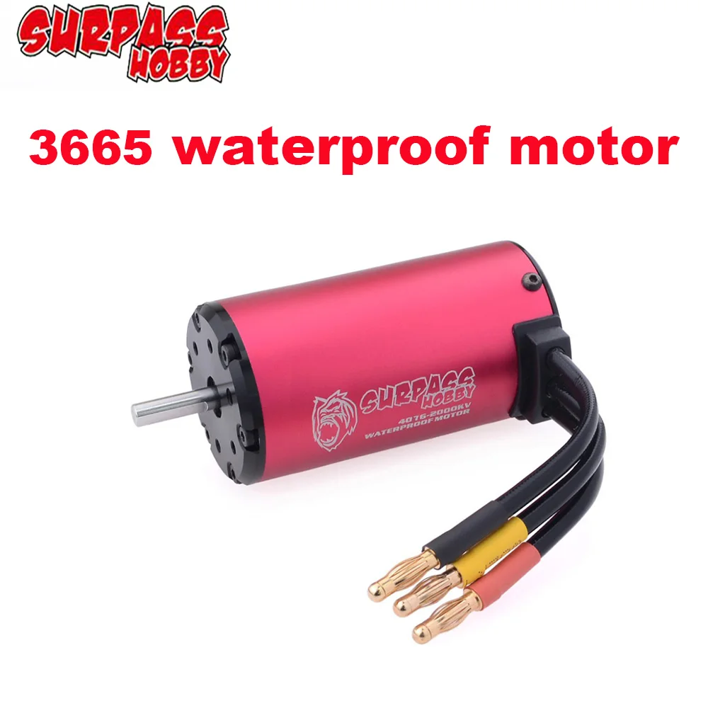 SURPASS HOBBY Waterproof motor 3665 1800KV 2300KV 2900KV 3100KV 3500KV Brushless for 1/10 GTR/Lexus RC Drift Racing Off-road Car
SURPASS HOBBY Waterproof motor 3665 1800KV 2300KV 2900KV 3100KV 3500KV Brushless for 1/10 GTR/Lexus RC Drift Racing Off-road Car